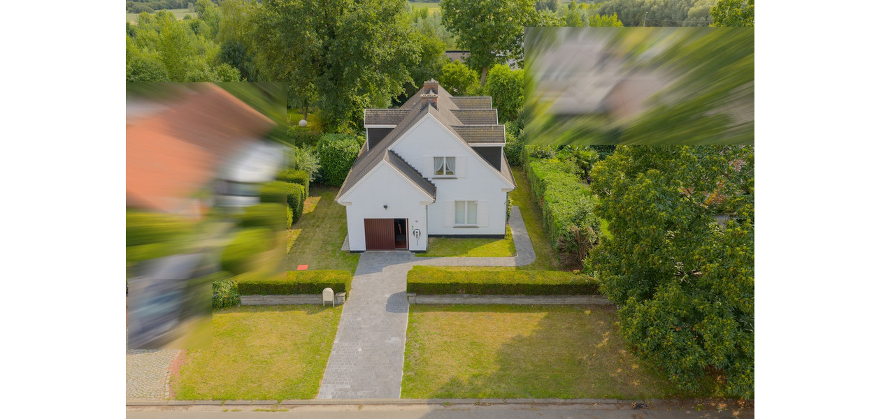 UNIEK GELEGEN VILLA OP CA 9 ARE, 4 SLAAPKAMERS - GARAGE - UITERST RUSTIG GELEGEN